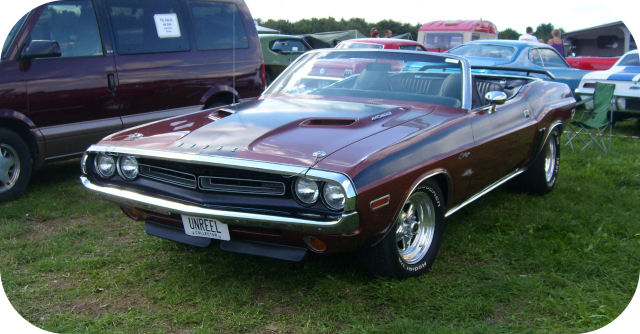 1971 Dodge Challenger Convertible Coupe front